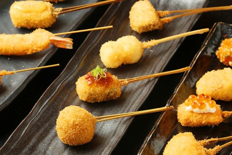 Gin-an Shinsaibashi's kushikatsu