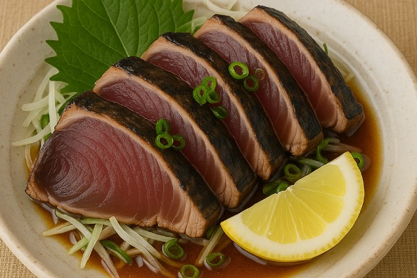 Katsuo no Tataki (Seared Bonito)