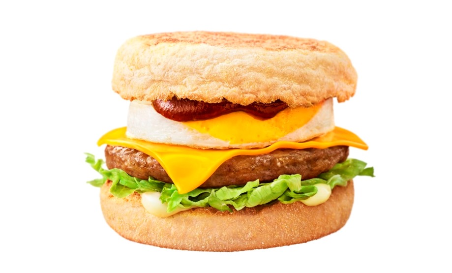 Morning Mac "Cheese Loco Moco Muffin"