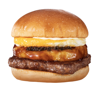 "Truffle Tsukimi Mocchi™ Burger"