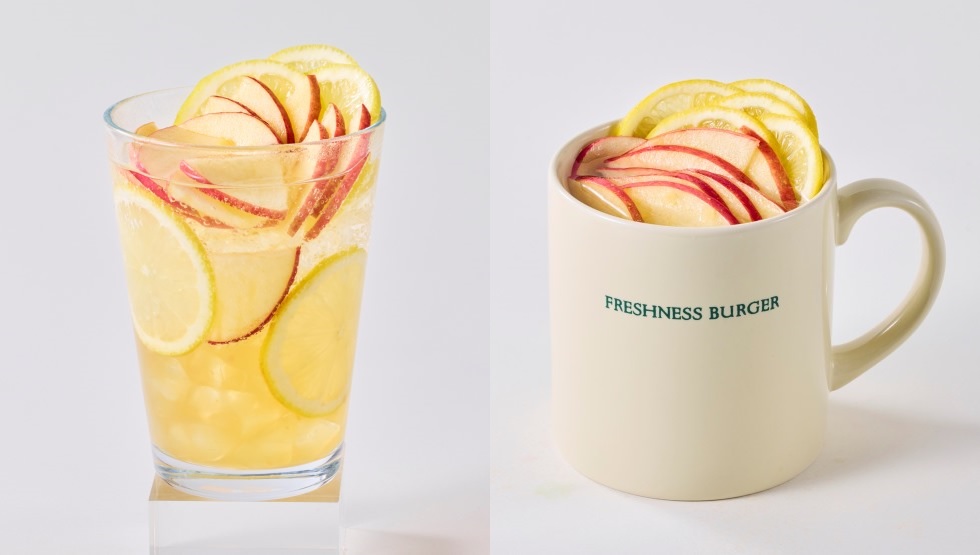 ‘Freshness Burger’ Autum limited drinks