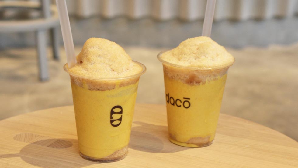 shaved ice drink "Potache", the new "Roasted Pumpkin Marron & Earl Grey Caramel"