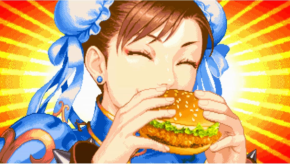 collaboration with 'Street Fighter' McDonald's Street Burgers