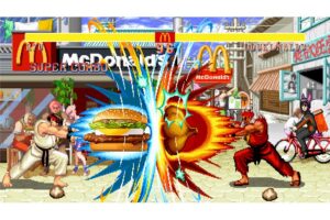 collaboration with 'Street Fighter' McDonald's Street Burgers