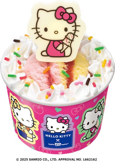"Hello Kitty Single Sundae"
