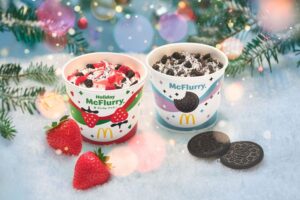 McDonald's McFlurry® Strawberry OREO® Cookies