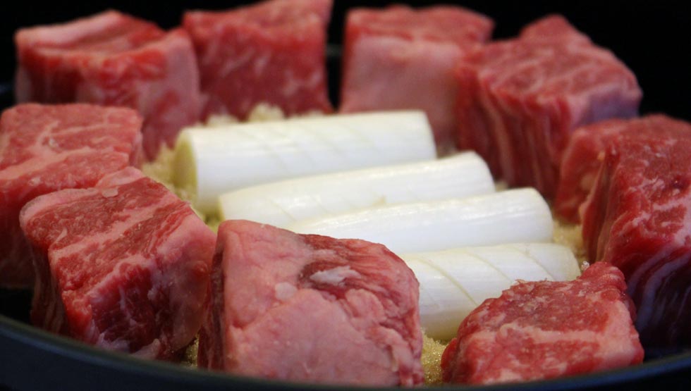 Edo Niku Kappo Sasaya Asakusa's "Gyunabe"