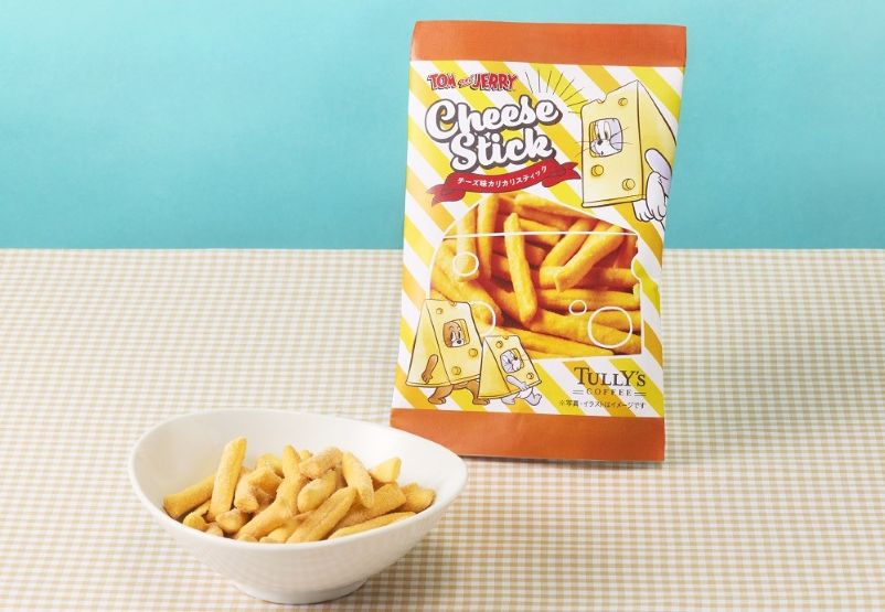 "Tom and Jerry Cheese Flavored Crispy Stick"