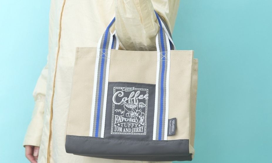 "Tom and Jerry Canvas Square Tote"