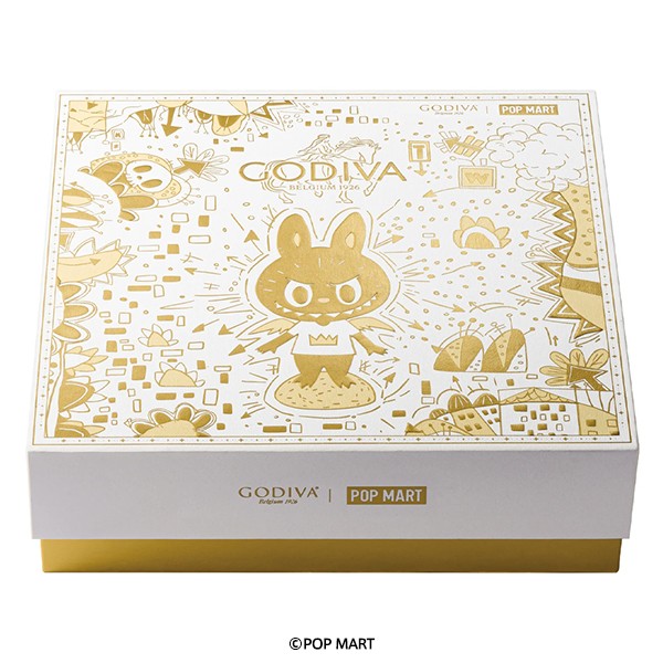 "GODIVA × LABUBU Chocolate & Teacup Set Gift Box"