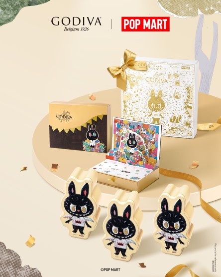 "GODIVA x LABUBU" collection.