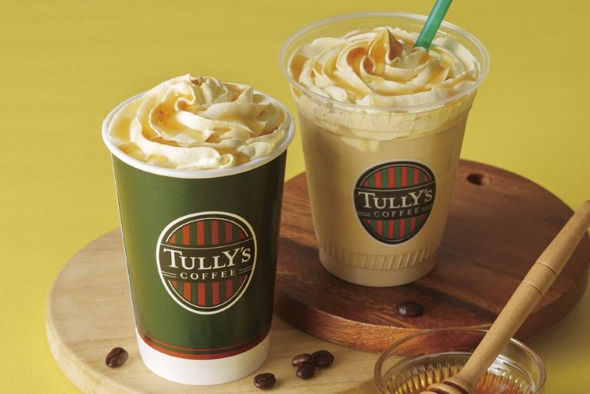 "Honey Honey Milk Latte" Tully’s Coffee Japan
