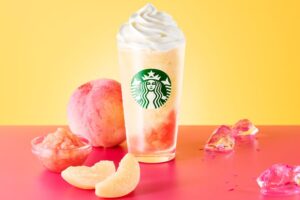 Starbucks "Triple White Peach" Frappuccino