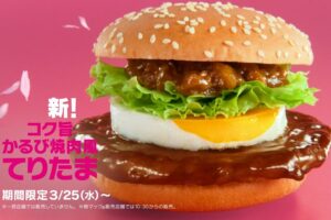 McDonald’s Japan "Kalbi Beef x Teriyaki Egg" Burger