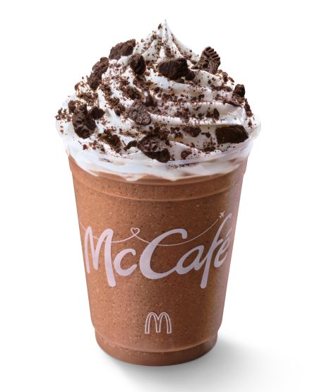 McDonald's "Cookies & Cream Choco Frappe"