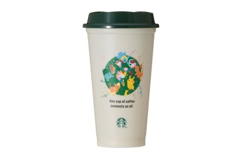 "Pokémon + STARBUCKS Reusable Cup Coffee Connection"