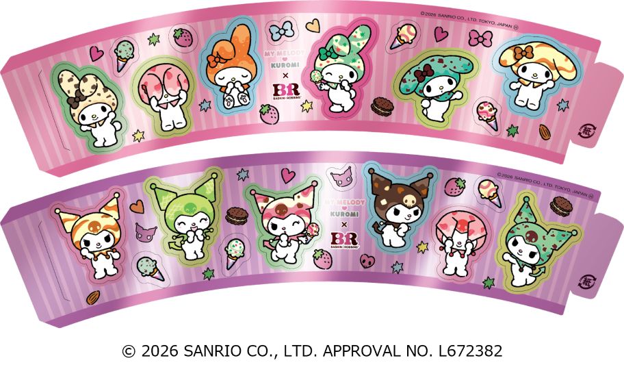 “MY MELODY ♡ KUROMI ICE CREAM MODE”