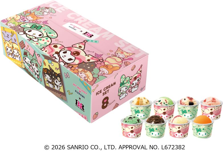 “MY MELODY ♡ KUROMI ICE CREAM MODE”